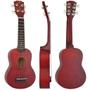 Imagem de Kit Ukulele Acústico Vogga VUK303 BC Soprano - Brown Coffee Ux01