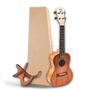Imagem de Kit Ukulele Concerto Com Suporte Nylon Com Capa PHX UKP242