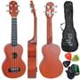 Imagem de Kit Ukulele Soprano Acústico Uks-21 Giannini C/ Acessórios