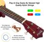 Imagem de Kit Ukulele Soprano Everjoys 21 Polegadas para Iniciantes - Cordas Arco-Íris
