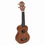 Imagem de Kit Ukulele Soprano Giannini Acústico GUK-21 Walnut Satin (WS)