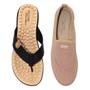 Imagem de Kit Ultaconforto Modare Feminino Tênis Slip On + Tamanco Sense Flex