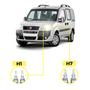 Imagem de Kit Ultra LED Fiat Doblo 2001/2016 20000 Lúmens 6500K H1 H7