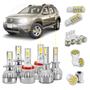 Imagem de Kit Ultra Led Renault Duster 20000Lm 6500k Com Led Interno