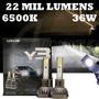 Imagem de Kit Ultra Led Y3 Super Branco 6500K 36W 22Mil Lumens HB3 HB4