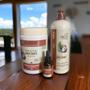 Imagem de Kit Umectante finalização e umectação capilar 1 Banho 1kg 1 Finalizador 500ml 1 Óleo capilar de coco 40ml