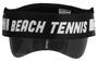 Imagem de Kit Undergrip Spider Preto + Viseira Beach Tennis Padel Branca