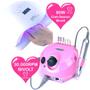 Kit Unhas Gel Lixa Eletrica Cabine 80W Led UV Coletor Po Profissional 220v Gecika - GÉCIKA Imagem de Kit Unhas Gel Lixa Eletrica Cabine 80W Led UV Coletor Po Profissional 220v Gecika