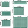 Imagem de Kit Universal De Protótipo De Placa PCB Dupla Face De 32 Peças 6 Tamanhos Para Projeto De Solda DIY