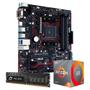 Imagem de Kit Upgrade AMD Ryzen 5 3600 + Asus PRIME B450M GAMINGBR + Memória 8GB DDR4