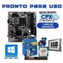 Imagem de Kit Upgrade Core i3 4130 3.4GHZ, 16GB 1600MHz, SSD 240GB, Windows 10 Pro Trial.