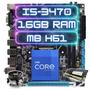 Imagem de Kit Upgrade Intel I5-3470  + Ddr3 16gb  + Placa Mãe H61/ B75