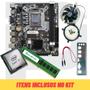 Imagem de Kit Upgrade Placa Mãe Lga1150 H81, Processador I7 4770, memória 8gb Ddr3 1600Mhz e Cooler