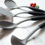 Imagem de Kit Utensílios 5 peças de Nylon Chef Em Casa Cinza - OU