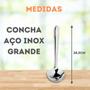 Imagem de Kit Utensílios Para Cozinha Com 4 Peças Aço Inox Linha Top