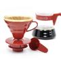 Imagem de Kit V60 Para Coar Café Pour Over - Hario Técnica Japonesa