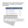 Imagem de Kit Valvula Bps Com Micro Switch Premier - Fw005269