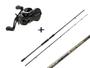 Imagem de Kit Vara Maruri Black Tamba Pro 9'0" (2,70m) 30-60lb - 2 Partes + Carretilha Maruri Black Tamba BG