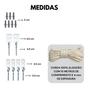 Imagem de Kit Varal De Teto 100% Algodão Com Corda 15mx4mm Resistente - Âncora