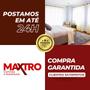 Imagem de Kit varão simples de aço 1 metro 19mm ecowood com pintura eletrostática