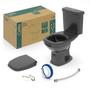 Imagem de Kit Vaso Sanitário com Caixa Acoplada e Assento Soft Close Fit Plus Celite