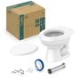 Imagem de Kit Vaso Sanitário Convencional com Assento PP Kids Celite
