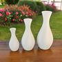 Imagem de Kit Vasos De Plantas Artificias Jarro Espiral Decoração Sala Decorações Enfeite