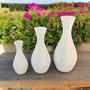 Imagem de Kit Vasos De Plantas Artificias Jarro Espiral Decoração Sala Decorações Enfeite