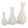 Imagem de Kit Vasos De Plantas Artificias Jarro Espiral Decoração Sala Decorações Enfeite