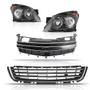 Imagem de Kit Vectra Gt Gtx 2009 A 2012 Par Farois + Grades Sup E Inf