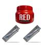 Imagem de Kit Vermelho Intenso 01 Masc 250g e 02 Tinta N66.66 Mairibel