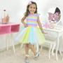 Imagem de Kit Vestido Pop It Fidget Toy - Popts + laço para cabelo