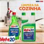 Imagem de KIT VET+20 Herbal Desinfetante Concentrado 1L e Pronto Uso