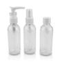 Imagem de kit Viagem 3 Frascos  60 ml de Plástico Spray CK1839 -  Embalagem para viagem frascos para sabonete, shampoo, condiciona