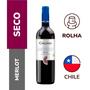 Imagem de Kit Vinho Chilano Merlot Tinto Seco Chileno 750ml 3 unidades