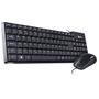 Imagem de Kit Vinik 4 - Teclado Mouse Com Fio + Apoio Teclado(keypad)