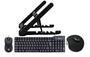 Imagem de Kit Vinik 6 - Teclado e Mouse Com Fio, Suporte Notebook E Mousepad