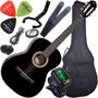 Imagem de Kit Violão Eletroacústico Com Capa + Acessórios N14 Giannini