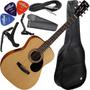 Imagem de Kit Violão Eletroacústico Cort Standard Af510e Open Pore