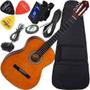 Imagem de Kit Violão Giannini Eletroacústico Completo N14 Nt Com Capa
