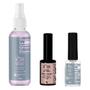 Imagem de Kit volia top coat 10ml + prep spray 120ml + primer 10ml