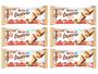 Imagem de Kit Wafer Snack Kinder White Bueno 39g 6 Pacotes