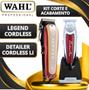 Imagem de Kit Wahl Maquina Corte Legend e Acabamento Detailer Sem Fio