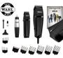 Imagem de Kit Wahl Total Black Máquina de Cortar Cabelo Trimmer Acabamento e Aparador de Pelos Com Necessaire 110v