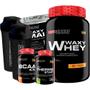 Imagem de KIT Waxy Whey 2kg + Thermo Start 120g + Waxy Maize Natural 800g + BCAA 1kg + 2x Coqueteleiras - BodyBuilders