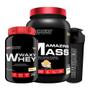 Imagem de Kit Waxy Whey 900G+ Amazing Mass 1,5 Kg