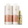 Imagem de Kit Wella Fusion Salon Duo + Oil Reflections 100ml (3 Prod)