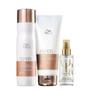 Imagem de Kit Wella Fusion Shampoo 250ml + Condicionador 200ml + Óleo Light 100ml