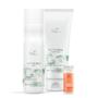 Imagem de Kit Wella Professionals NutriCurls Shampoo Condicionador e Ampola Nutri-Enrich (3 produtos)