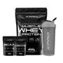 Imagem de Kit Whey Muscle Protein 900g + Creatina 100g + Bcaa 100g + Coqueteleira 700ml - Xpro Nutrition